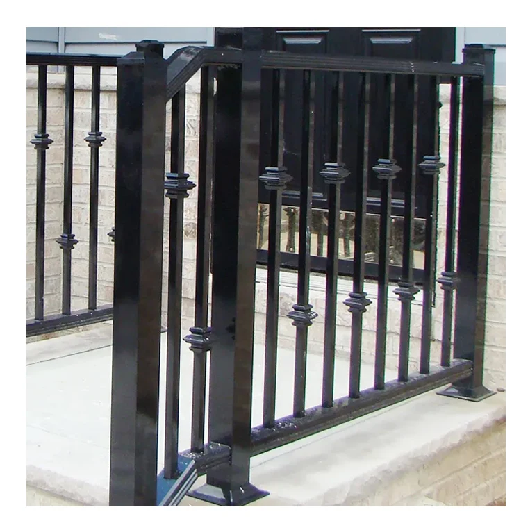 Customization Modern Design Balcony Decorative Stairs Handrail Aluminum Balustrades Handrails