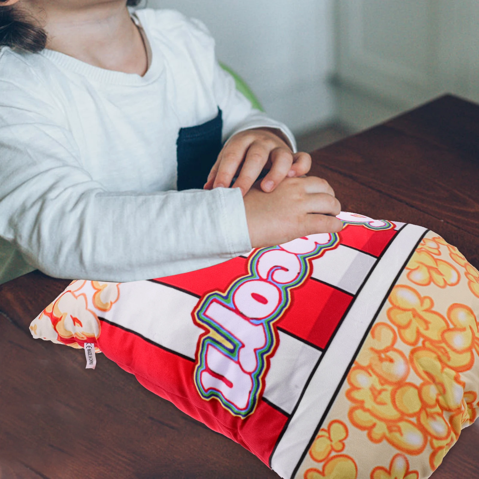Cartoon Sofa Taille Kissen Popcorn Waschbar Kinder Dekorative Haushalt Kissen Rückenlehne Kopfstütze Bett Lesen Cartoon Werfen