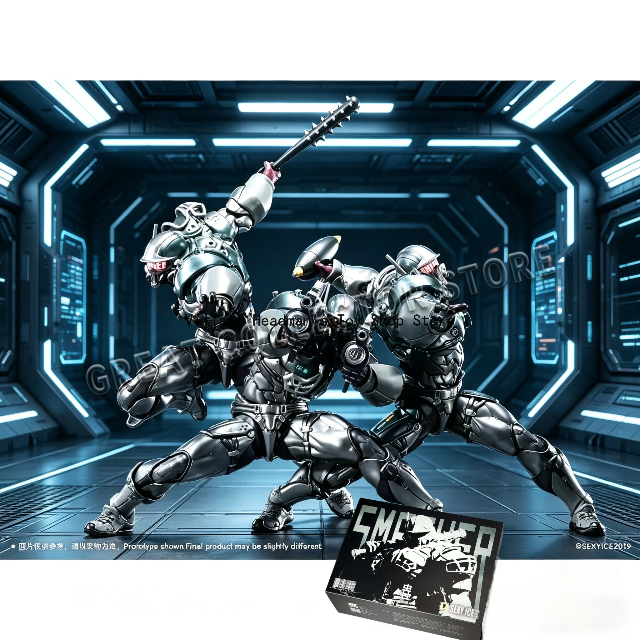 Stock item Ice Touch Studio Ockwalian UNKVAL Crusher - Savage Serpent Assault Team Form