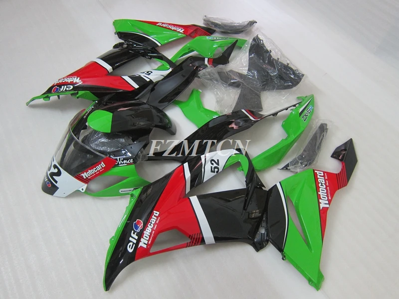 

Новый комплект обтекателей из АБС-пластика подходит для KAWASAKI ZX-6R 636 2013 2014 2015 2016 2017 2018 599 13 14 15 16 17 18 комплект кузова красный зеленый черный