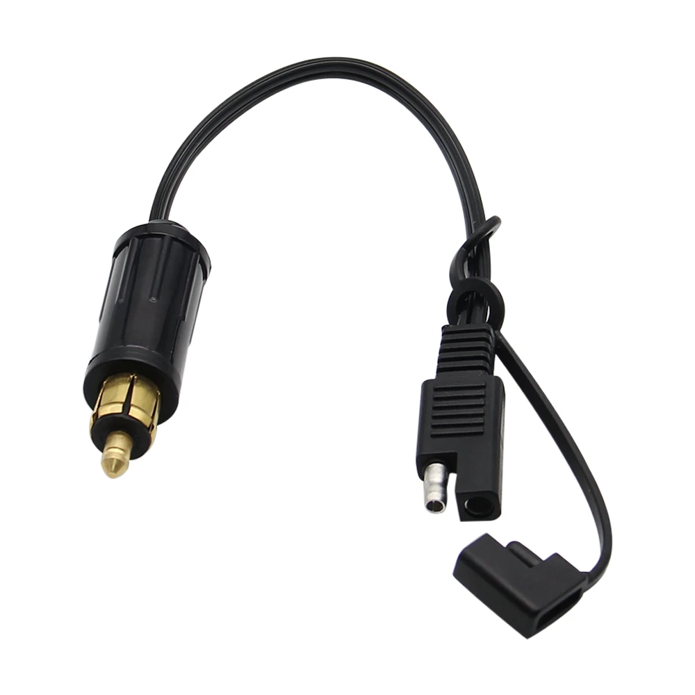 ​Battery Adapter Connector Cable DIN Hella Powerlet Plug to SAE for BMW Motorcycle with SAE To SAE Adapter