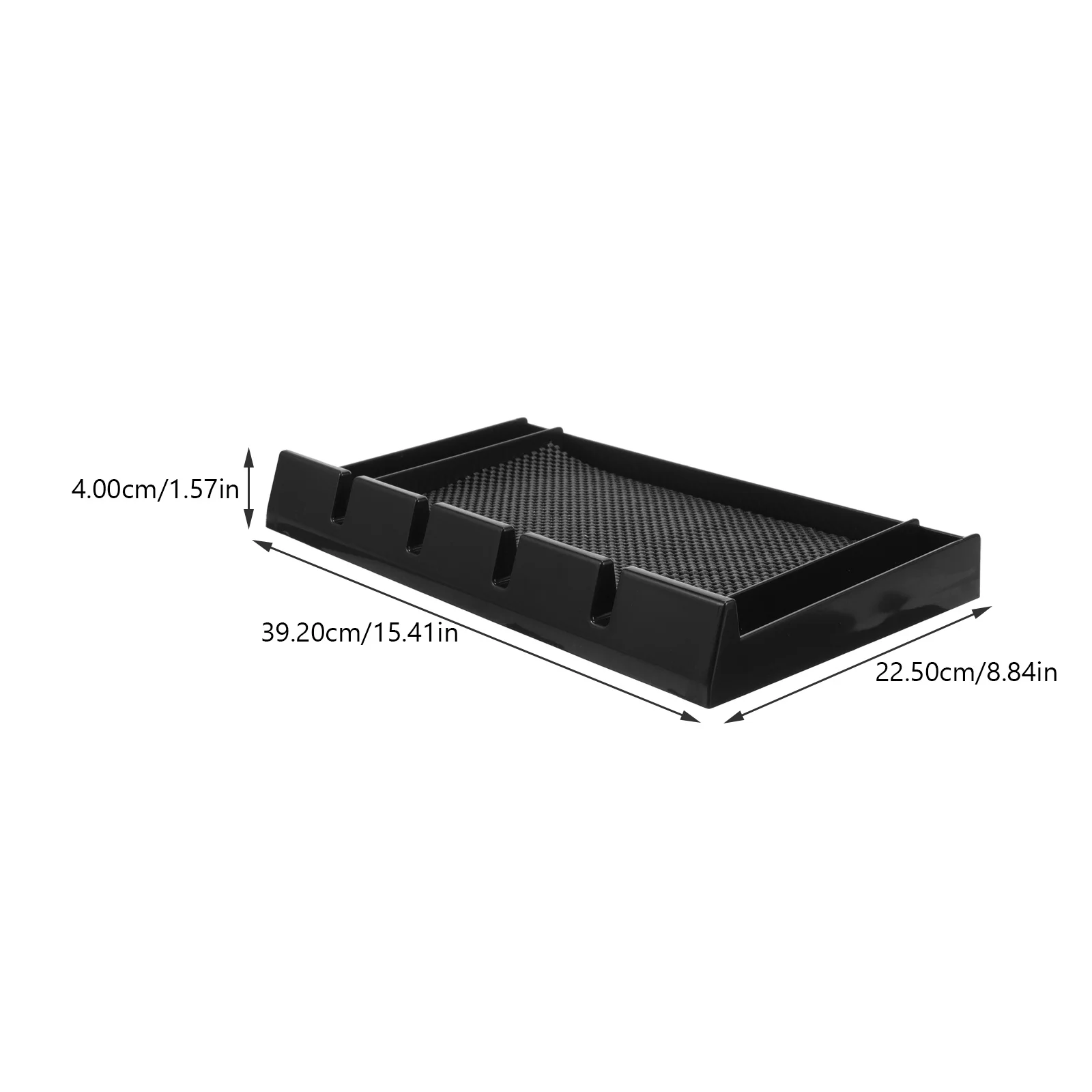 صينية ماكينة قص الشعر خفيفة الوزن، حامل منظم لقص الشعر، حصيرة تخزين الحلاقة، حامل قصاصات صالون الشعر