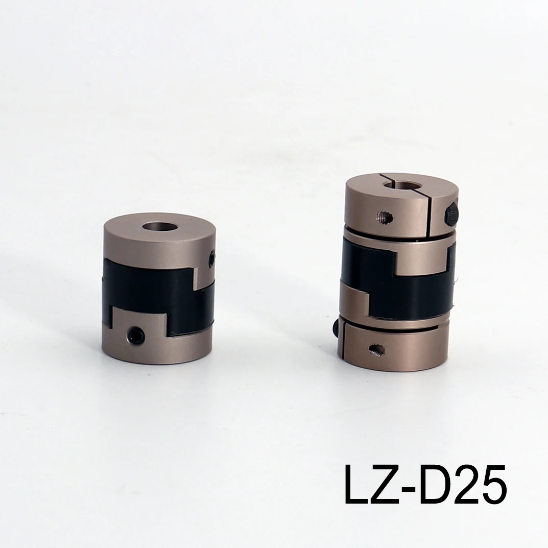 D25 Oldham Slider Coupling High Torque Low Inertia Screw Type Slider Coupling For Motor Connector CNC Drive Shaft