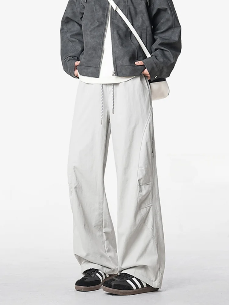 

American Sle Winter Thiened Fce Lined Men's Cargo Pants Straight Leg Wide Leg Long Trousers Paratrooper Design Casual ...