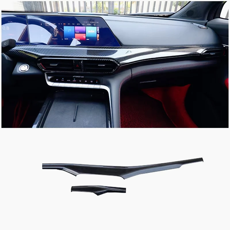 

For Changan UNI-T 2022-2024 Carbon Pattern Unit