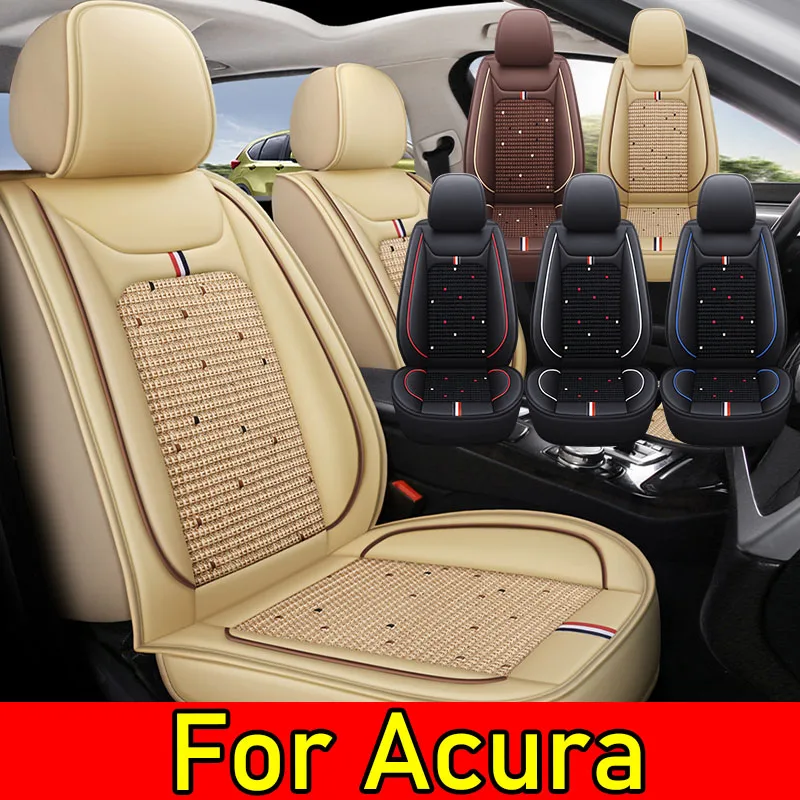 

For Acura Car seat cover artificial leather ice silk splicing full wrap waterproof wear-resistant seat cover