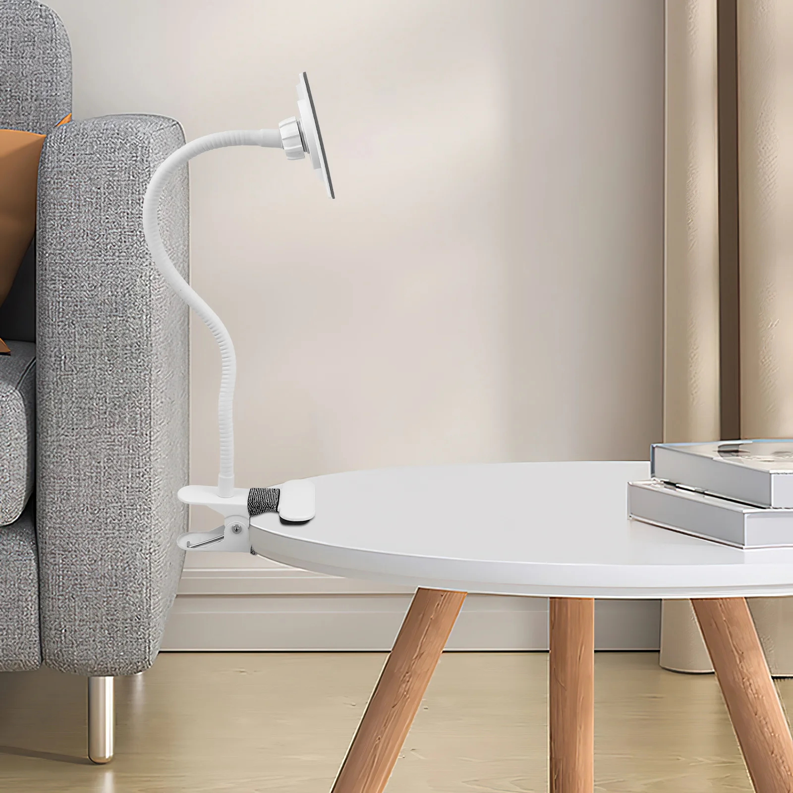 SOESFOUFU 안티포그 메이크업 미러 휴대용 스테인리스 스틸 핸드헬드 화장 거울 여행용 화장실용 화이트