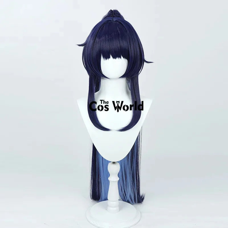 Honkai Impact 3rd Raiden Mei 100 см длинные прямые игры косплей парики волокно термостойкие синтетические волосы + шапочка для парика