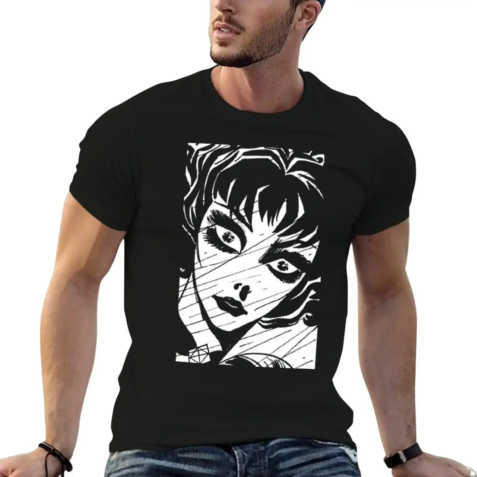 

Creepy 15 T-Shirt vintage anime shirt customs Clothing shirts graphic tee men