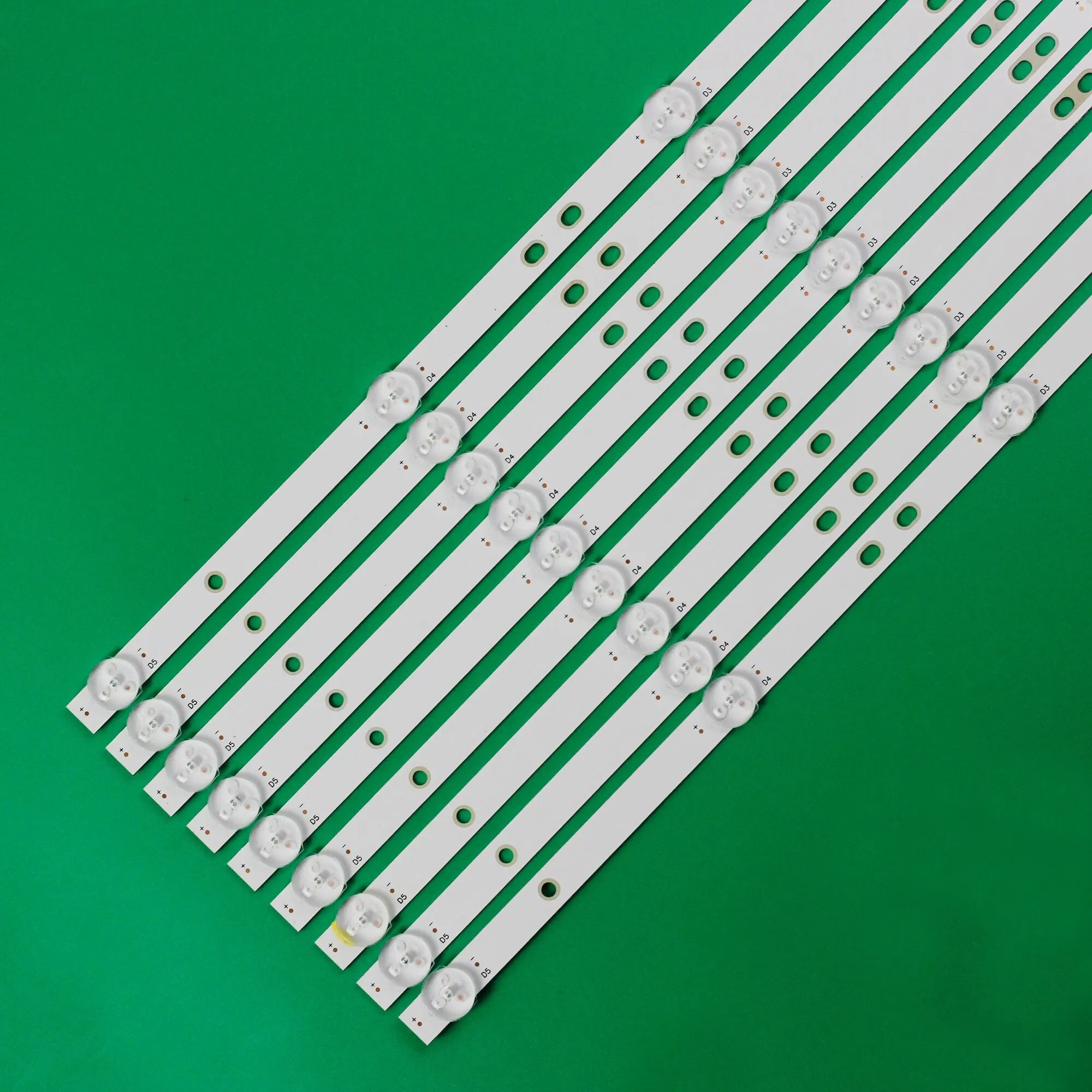 LED Strip Backlight สําหรับ K55DLY8US KS5500SM4K HRS_SQY55D3_5X9_2W_MCPCB 12mm_V1 PLED5544U HV550QUB-F5A RCA RNSMU5545 AE0110490