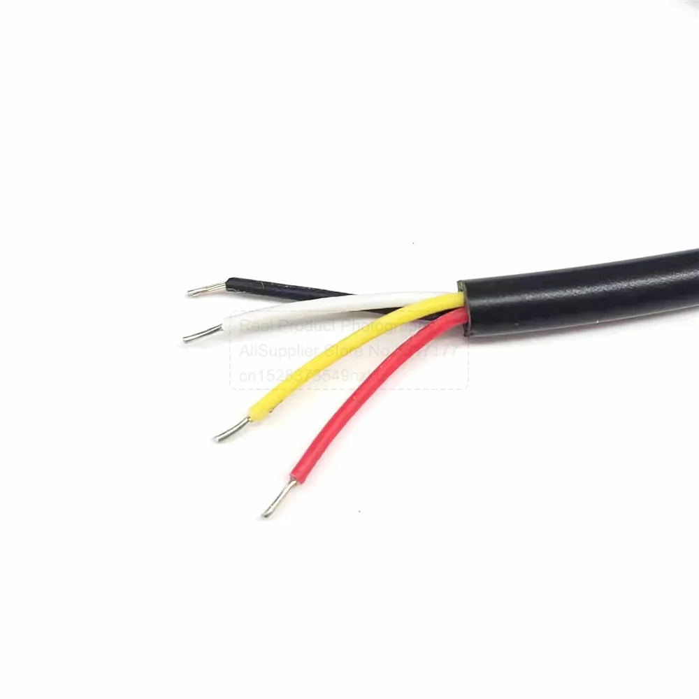 Temperature and Humidity Sensor Probe Cable SHT20 SHT30 SHT40 SHTC3 Digital Temperature Sensor 1M Length I2C Interface 3.0MM