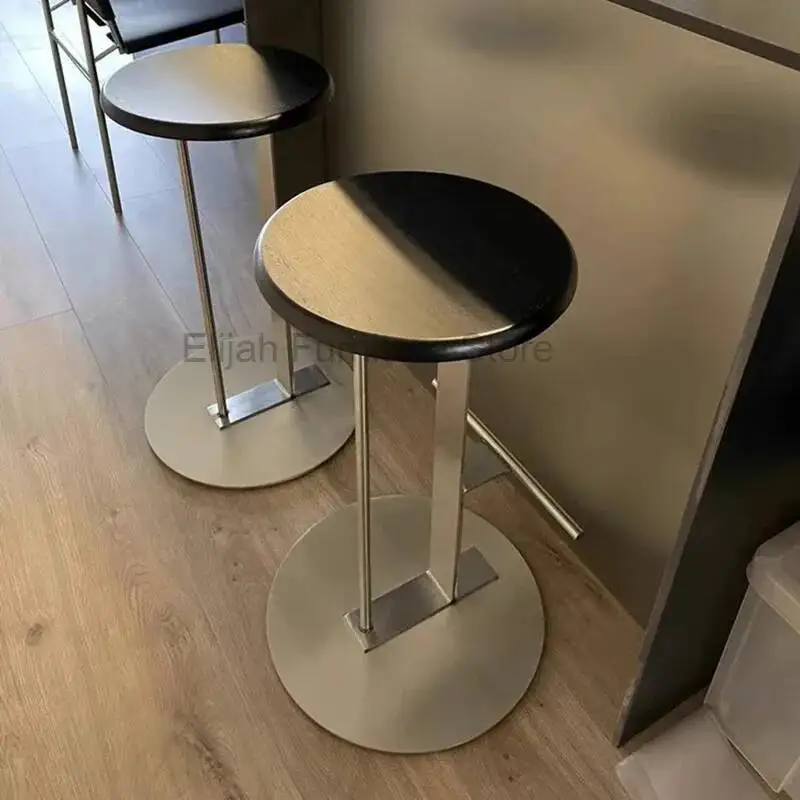 

Bar Swivel High Chairs Stool Adjustable Nordic Reception Luxury Bar Chairs Liftable Italian Design Bar Furniture Banqueta LLBC