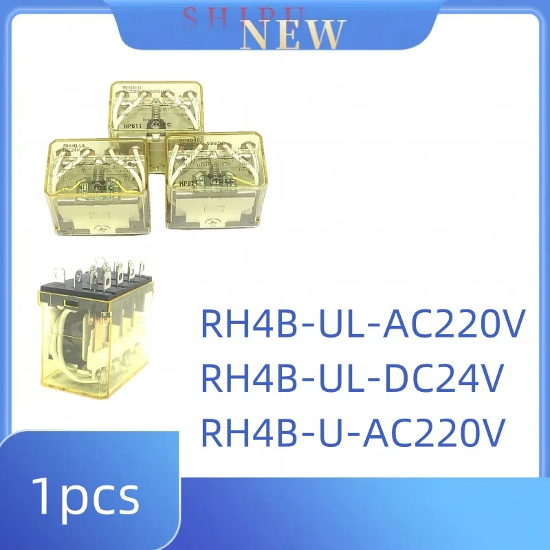 

1pcs RH4B-UL-AC220V RH4B-UL-DC24V RH4B-U-AC220V relay UA 220V