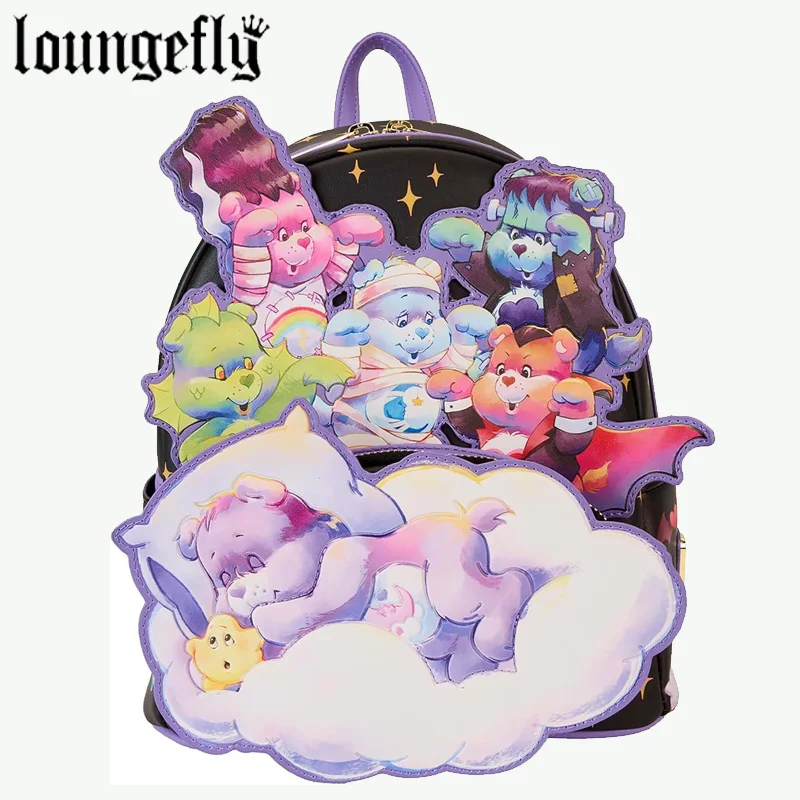 Loungefly Care Bears X Universal Monsters Scary Dreams  Mini Backpack