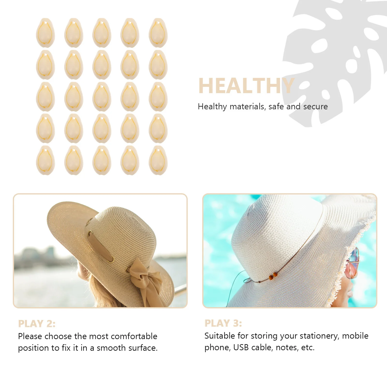

90Pcs Natural Sea Nail Conchs for DIY Crafts Making Supplies Simple Elegant Shell Accessories for Clothing Shoe Hat Decoration