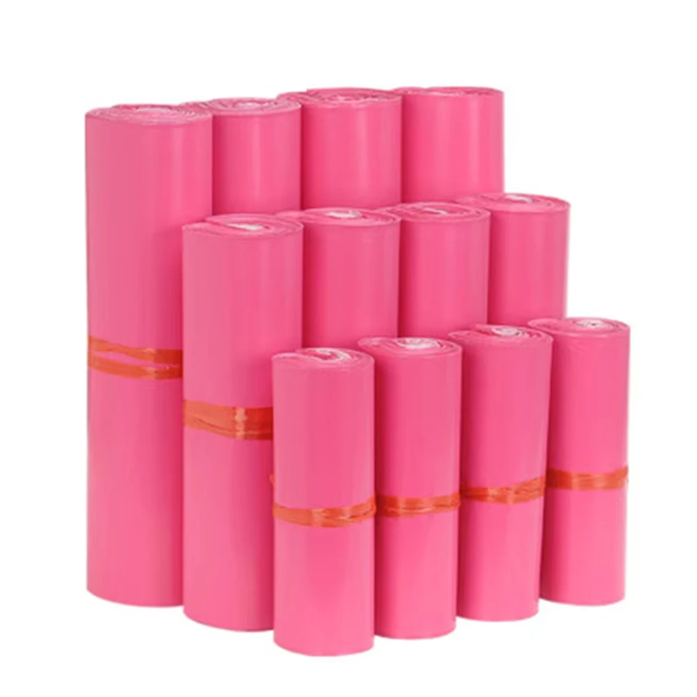 Kleur Verzending Envelop Zakken Plastic Express Envelop Opbergtas Grijs Wit Mailing Zakken Zelfklevende Afdichting Verpakking Koerier Tas