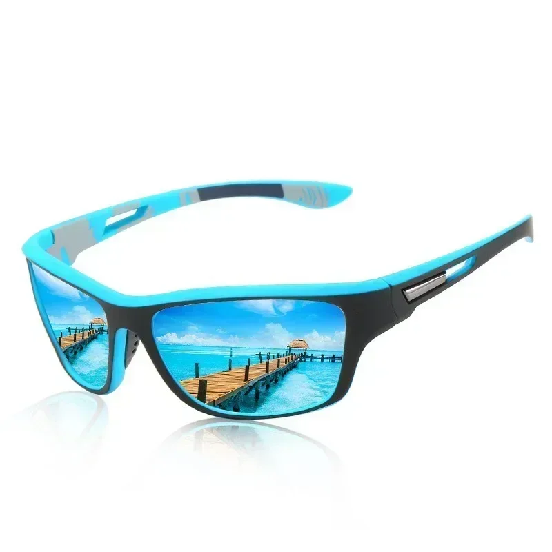 New Polarized Sunglasses for Men and Women Outdoor Driving Sports Fashion Fishing Hiking Glasses Can Be Matched with Glasses