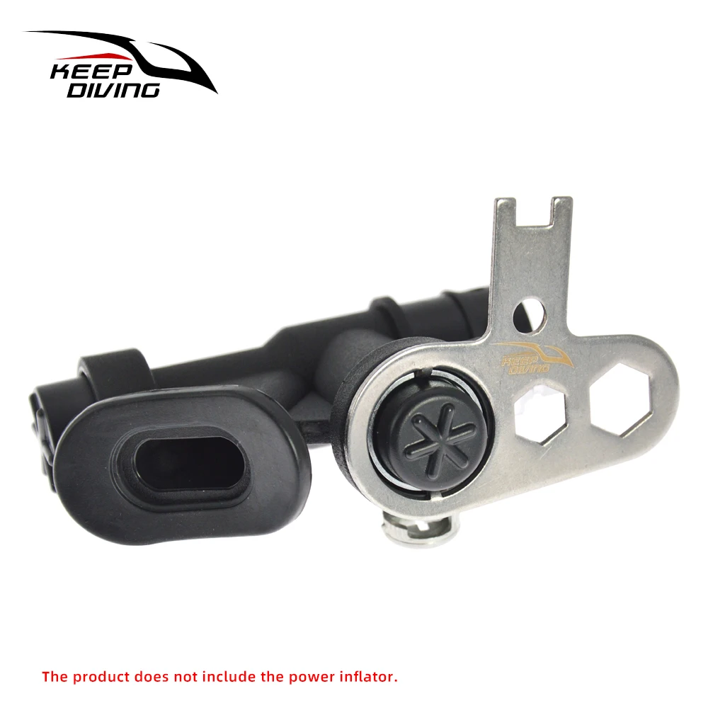 Scuba Diving Jacket BCD Inflator Valve Core Sidemount Wing Standard Power K-Shaped Valve ReplacementAccessories Equipment