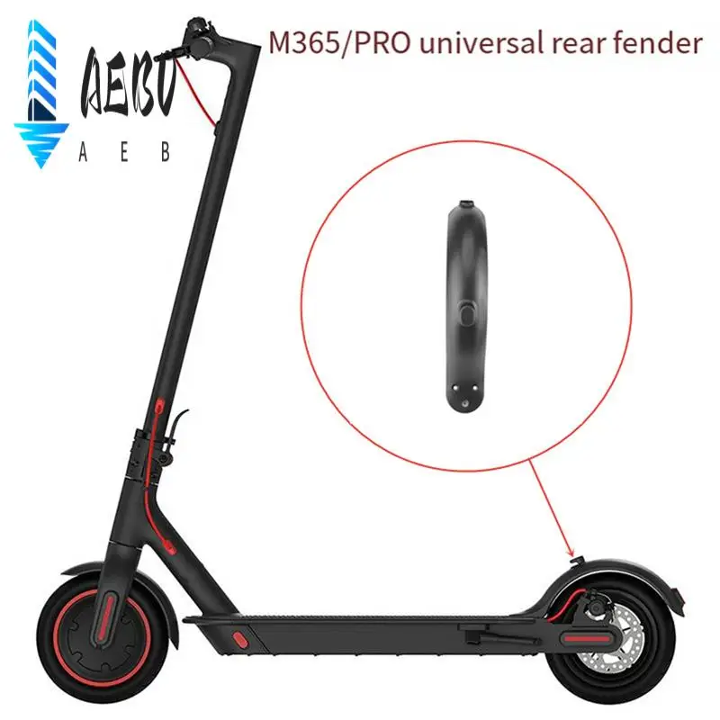

AEB0-Rear Mudguard Set Compatible For Xiaomi M365/Pro Electric Scooter Mudguard Support Replacement Kits Repair Accessories