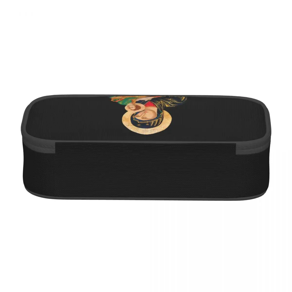 مخصص سيدة الأبدية مساعدة مقلمة لطيفة صبي فتاة سعة كبيرة مريم العذراء الكاثوليكية صندوق رصاص اللوازم المدرسية #4