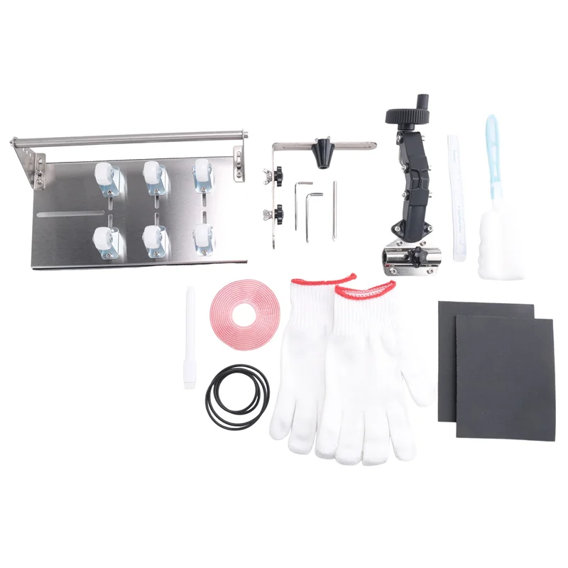AA46 Glass Bottle Cutter, Upgraded Curve Glass Cutting Tools Set For Round, Square Bottles And Bottlenecks, DIY Craft Set