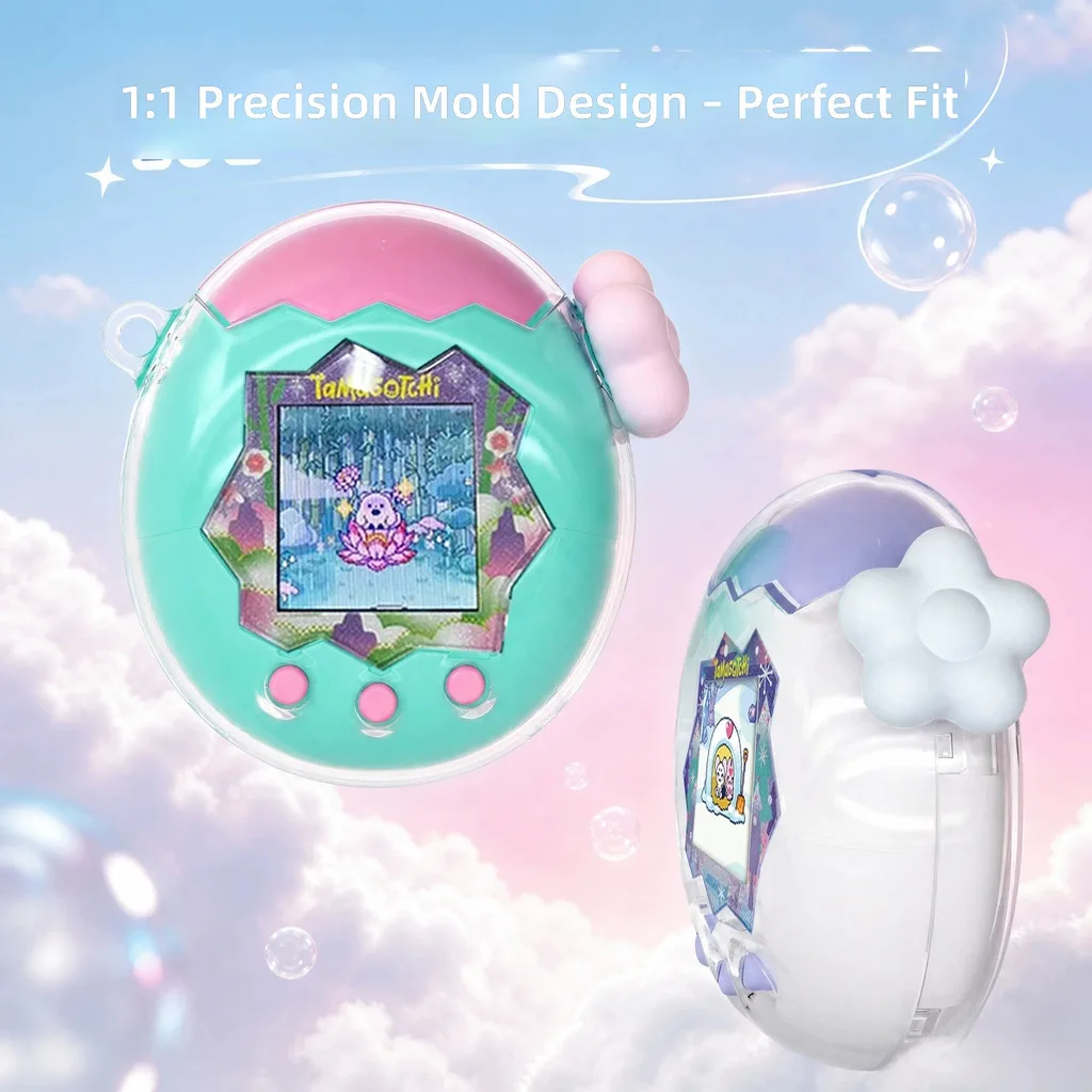 Compatible with Tamagotchi Paradise Joystick Cap Silicone Protective Button Cover Flower Design