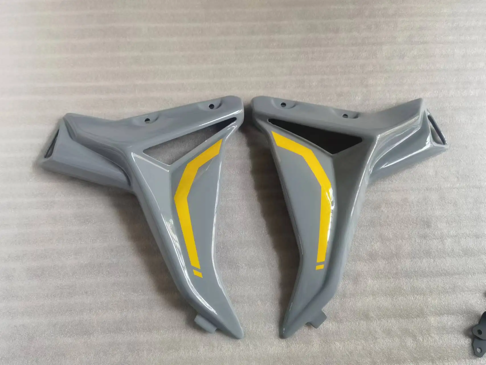 Front Fairing   Side Radiato Cover For  yamaha  FZ-07 MT-07 abs Motorcycle  Kit FZ07 MT07 2014 2015 2016 matte black