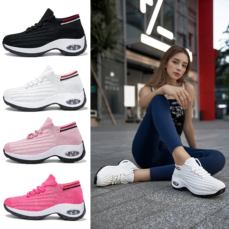 أحذية رقص ربيعية، سطح شبكي منسوج بنعل ناعم، أحذية رقص مربعة غير رسمية، أحذية رقص حديثة لكل من الرجال والنساء