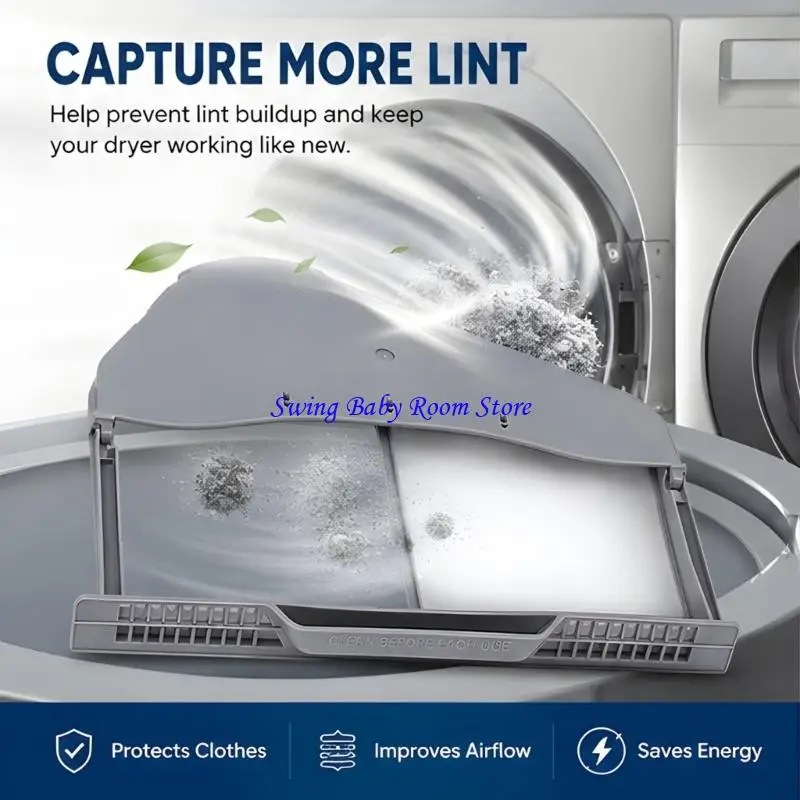 K1AD Premium ABS Lint Screen Works For Numerous Dryer Models DC97 16742A