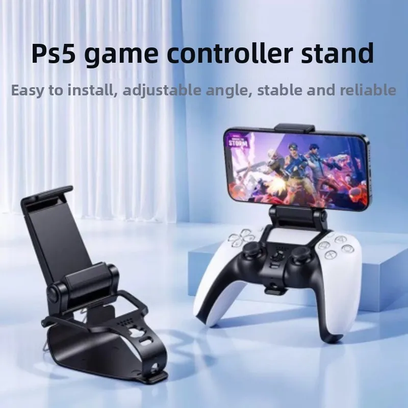 PS5/PS4 controller stand, P4 controller clip. Universal game support stand for various mobile Adjustable stretching function