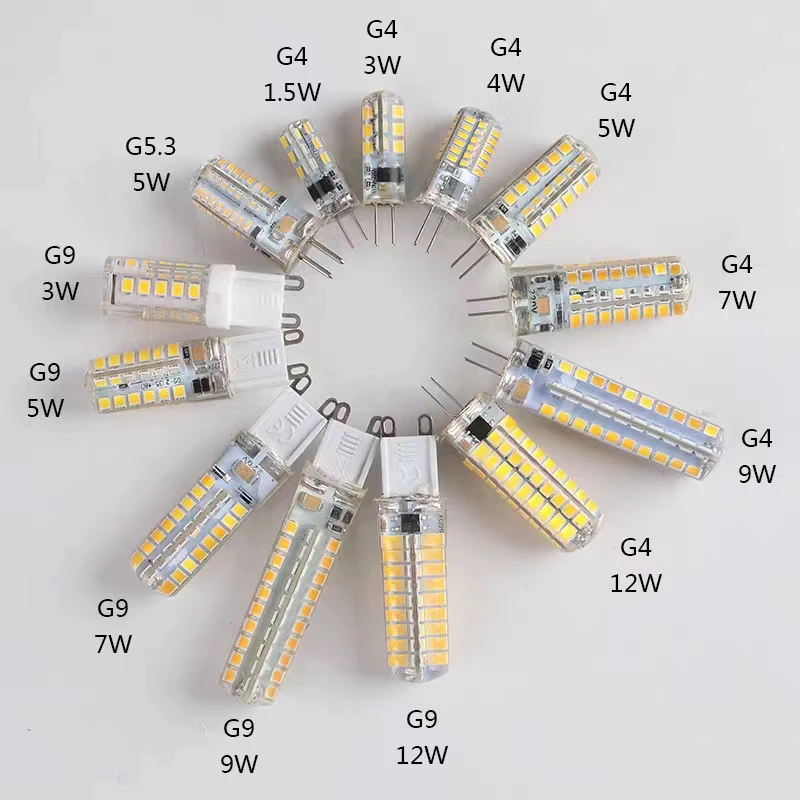 G9 LED Bulb 110V 220V High Brightness and Color Rendering Magic Bean Crystal Bulb G4 Bead E14 Bulb Without Strobe Halogen Bulb view 4