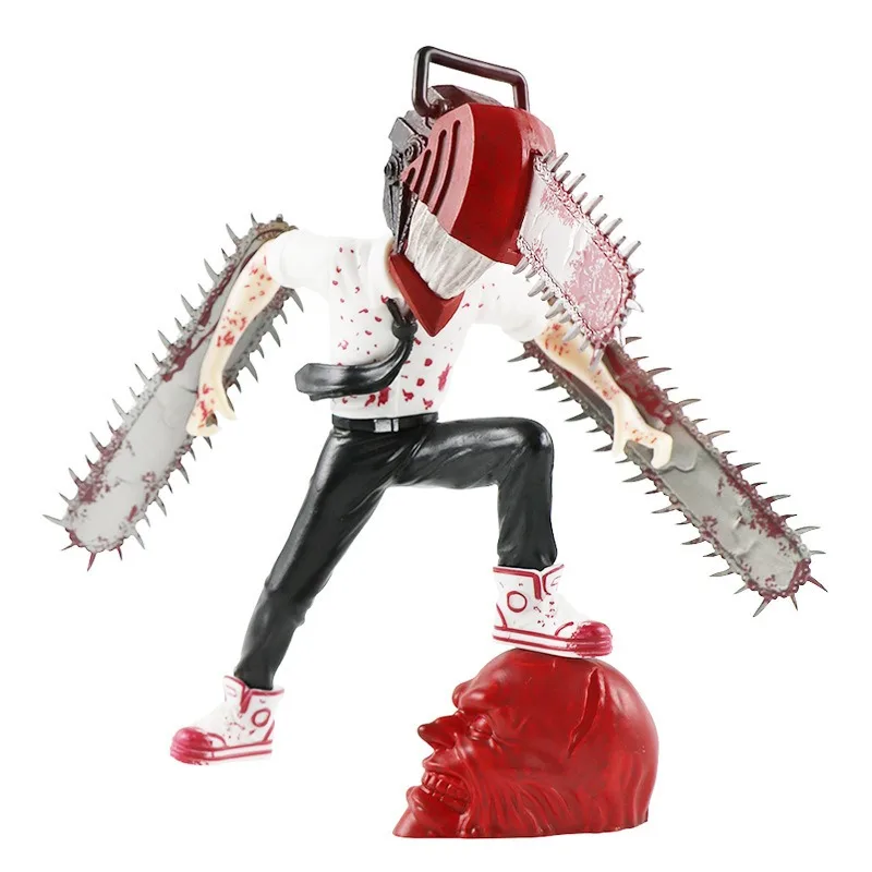 

Japanese anime Chainsaw Man Handsome cartoon shaped desktop ornament anime merchandise small gift