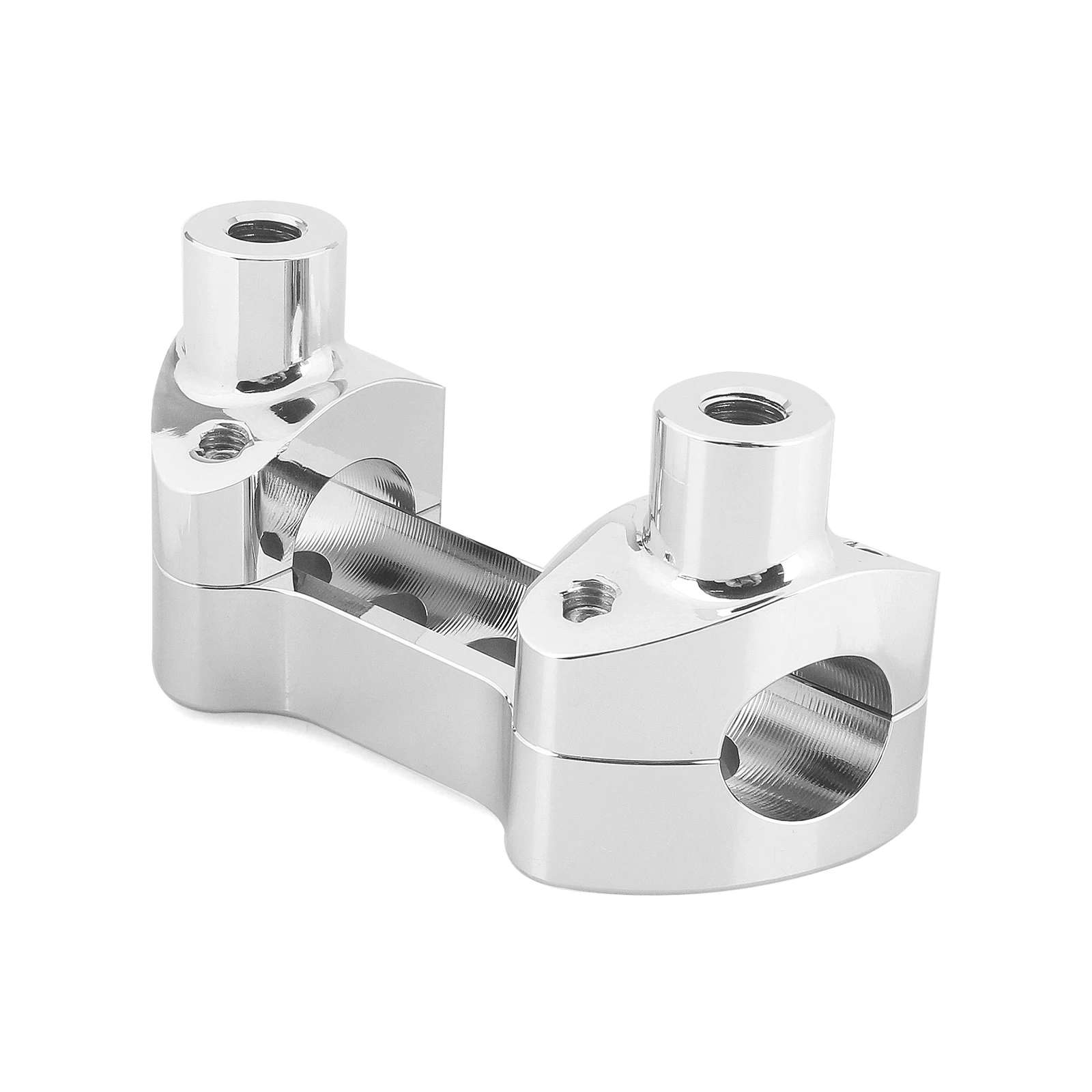 

Motorcycle Handlebar Clamp Bar Riser Mount Cover For Harley Davidson Dyna Street Bob Softail Sportster