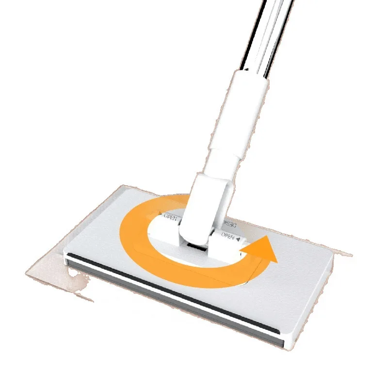Hand wash lazy mop face towel rag automatic clip cleaning