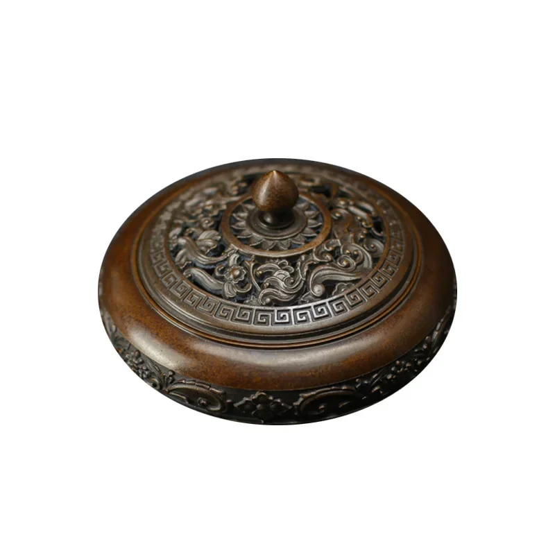 

Pure brass incense burner, red copper sandalwood, incense burner interior ornaments, handicrafts