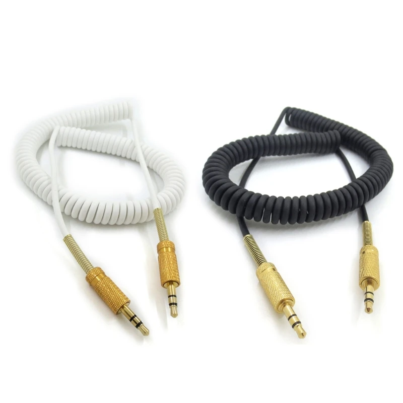 

3.5mm Replacement AUX Cable Coiled Cord for Marshall II Speaker Male to Male