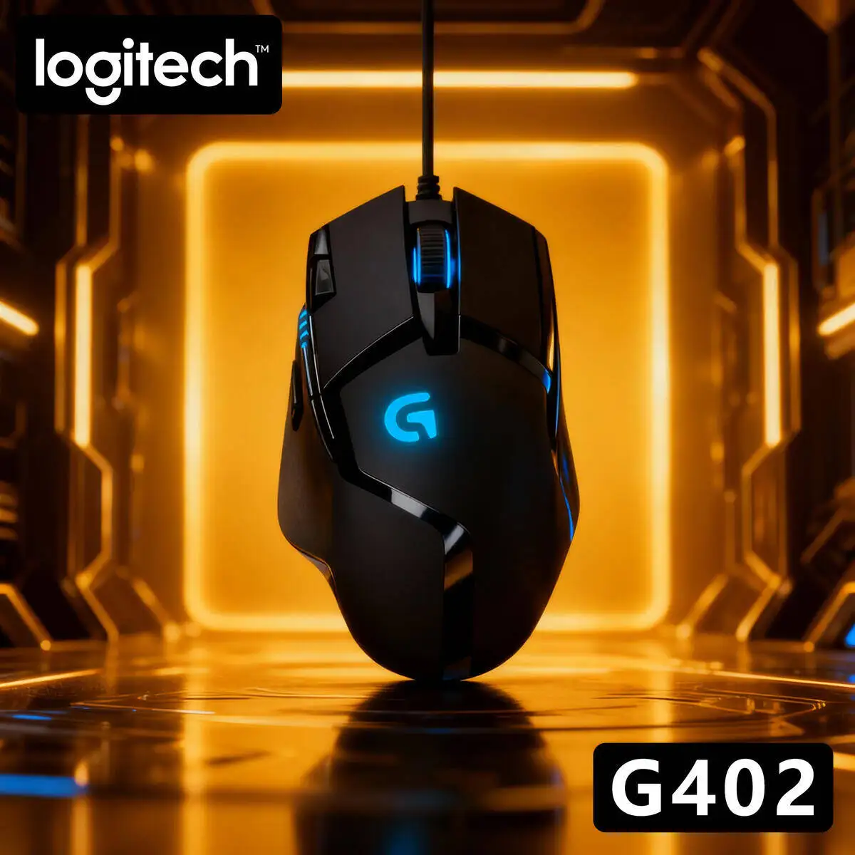 لوجيتك G402 ماوس سلكي لعبة رياضية إلكترونية مخصصة للتحرير كمبيوتر ماكرو سطح المكتب دفتر أكل الدجاج CSGO