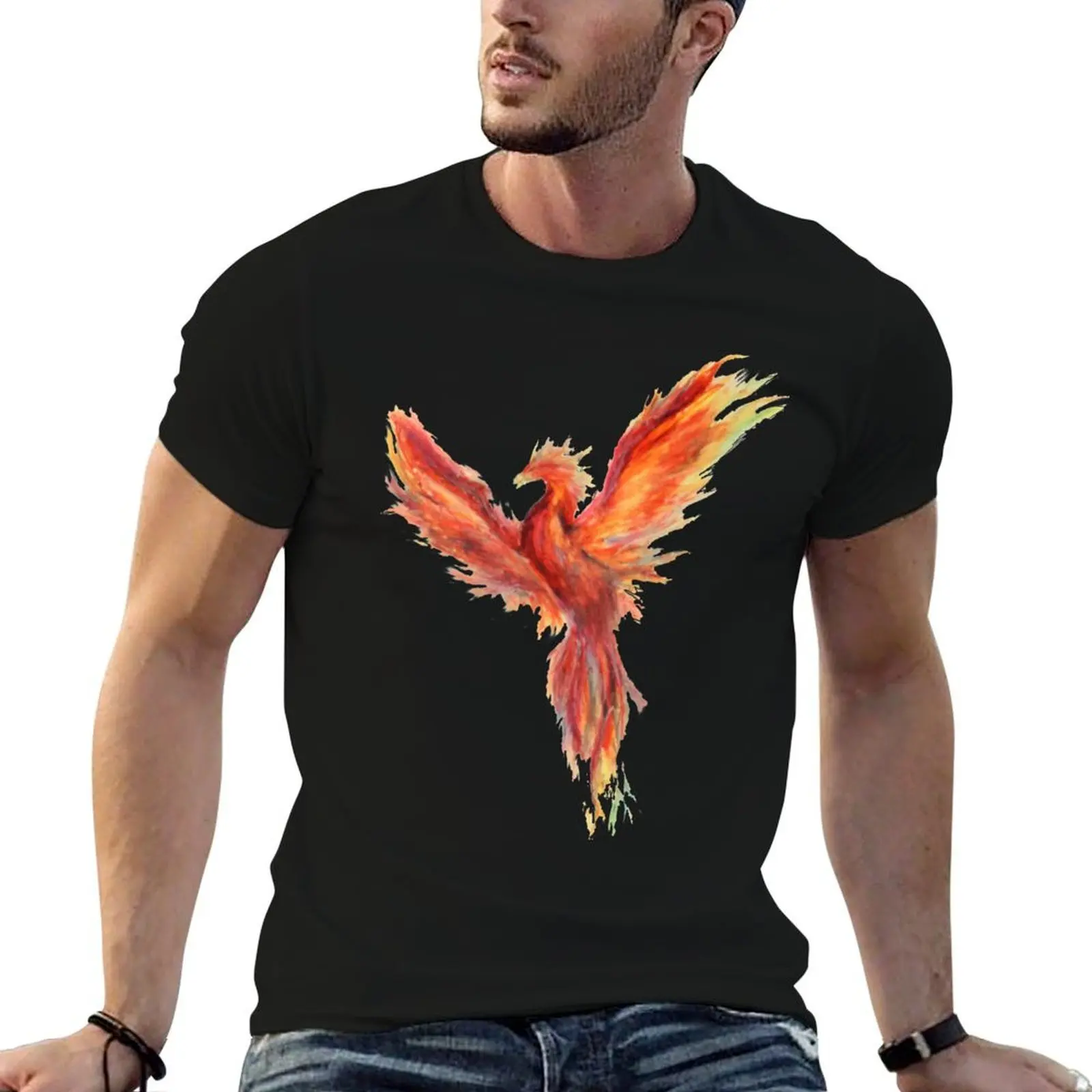 Phoenix T-Shirt luxury t-shirt clothes Men's cotton t-shirt