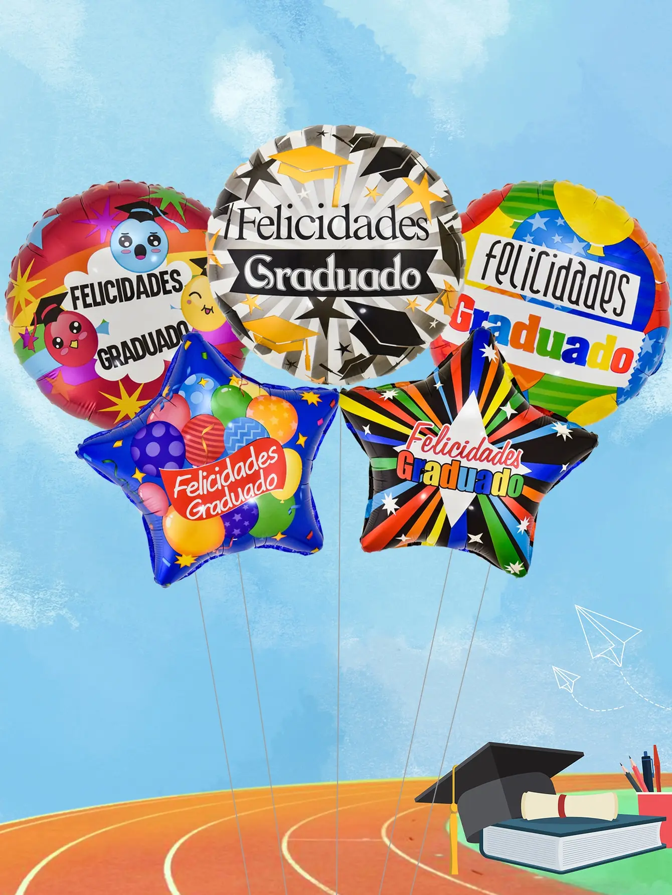 5Pcs 18 Inch Spanis…