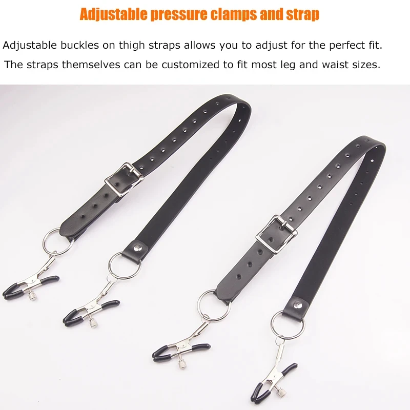 Labia Spreader Clip Nipple Clitoris Clamps BDSM Bondage Kit Adult Games Vagina Stimulator G-Spot Massage Sex Toys For Women SM