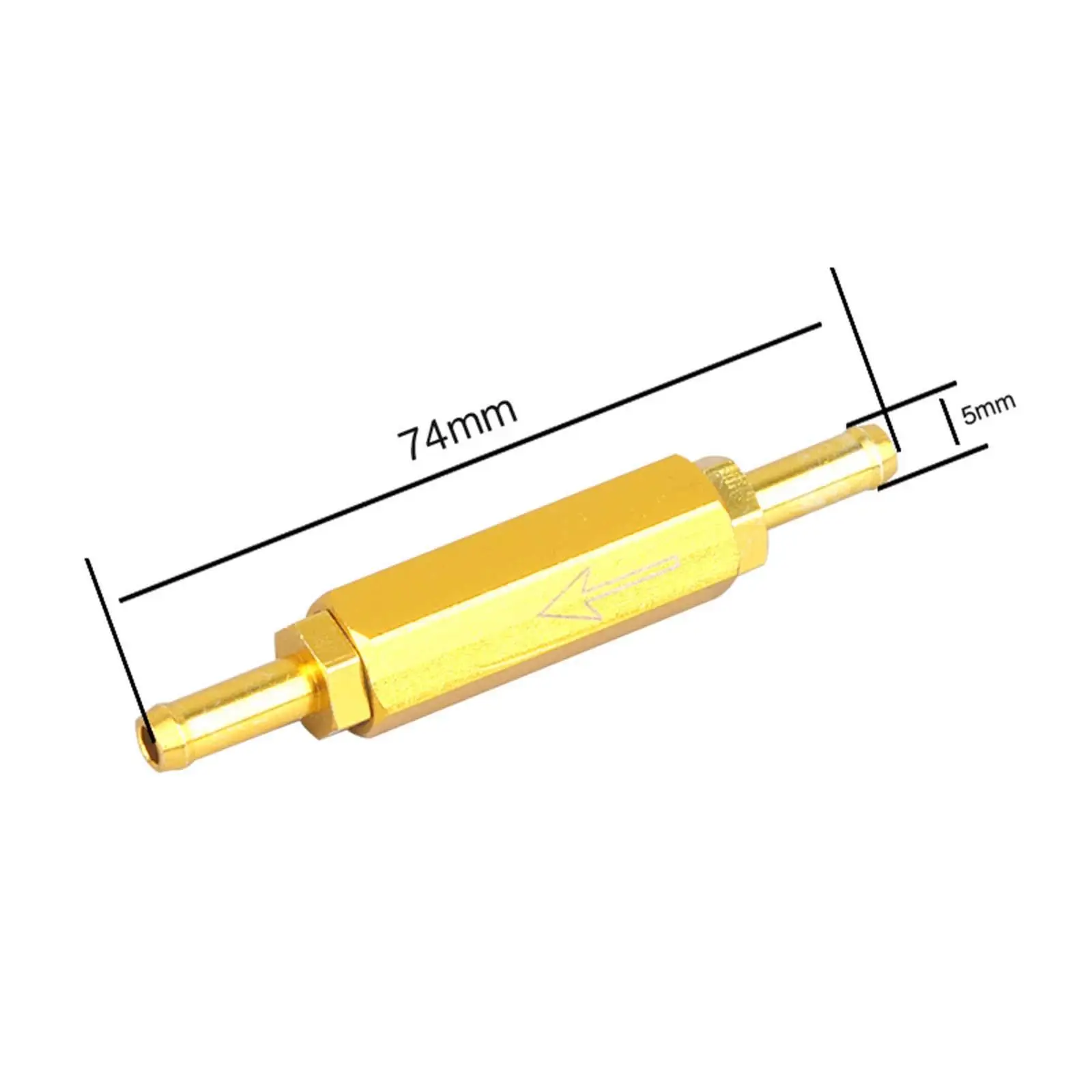 صمام فحص الوقود من سبائك الألومنيوم شديد التحمل، صمام إيقاف الزيت الفعال لسخان وقوف السيارات بالديزل ودعم خط الوقود