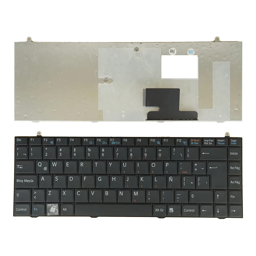 

LA Spanish Laptop Keyboard For Sony VAIO VGN-FZ, VGN FZ, PCG-393L PCG-394L PCG-3A1L PCG-3A2L PCG-3A3L PCG-3A4L PCG-391M Black