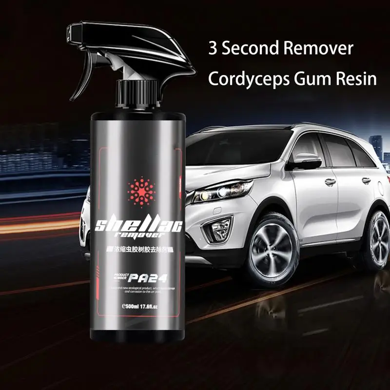 Tree Resin Remover For Car 500ml Foaming Car Wash Car Paint Care Washing Cleaner Car Washing Foam Soap Car Wash Soap For Car