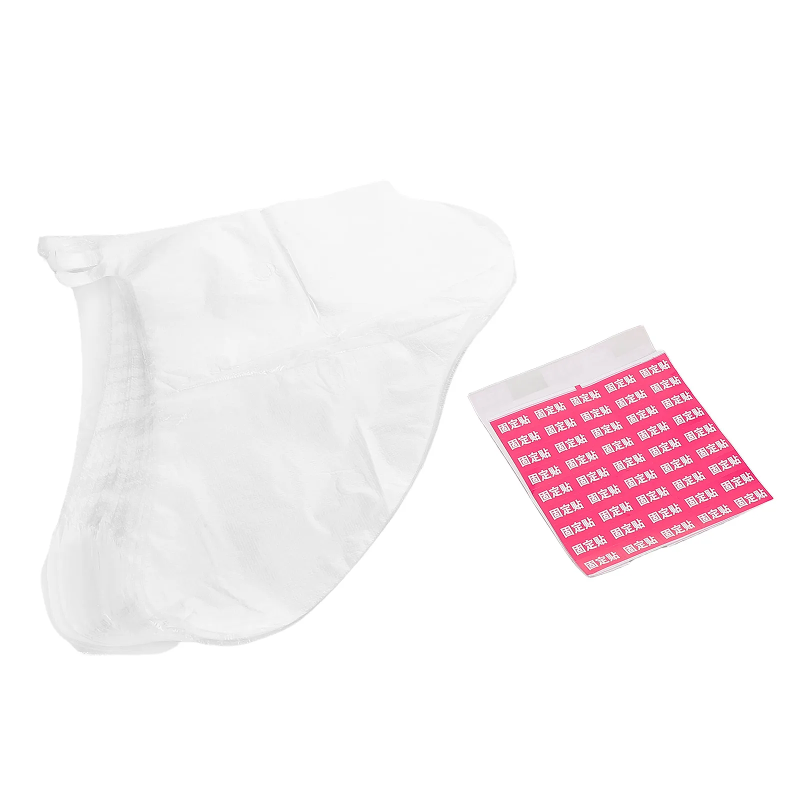 

100Pcs Plastic Foot Covers for Feet Disposable Pedicure Liners Waterproof Foot Soak Bags Single Use Spa Therapy Accessories