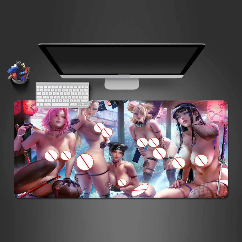 

Uncensored Sexy Girl Mouse Pad Gaming Accessories Laptop Carpet Gamer Keyboard Rug Decoration Desktop Mouse Pad Anime Desk Mats