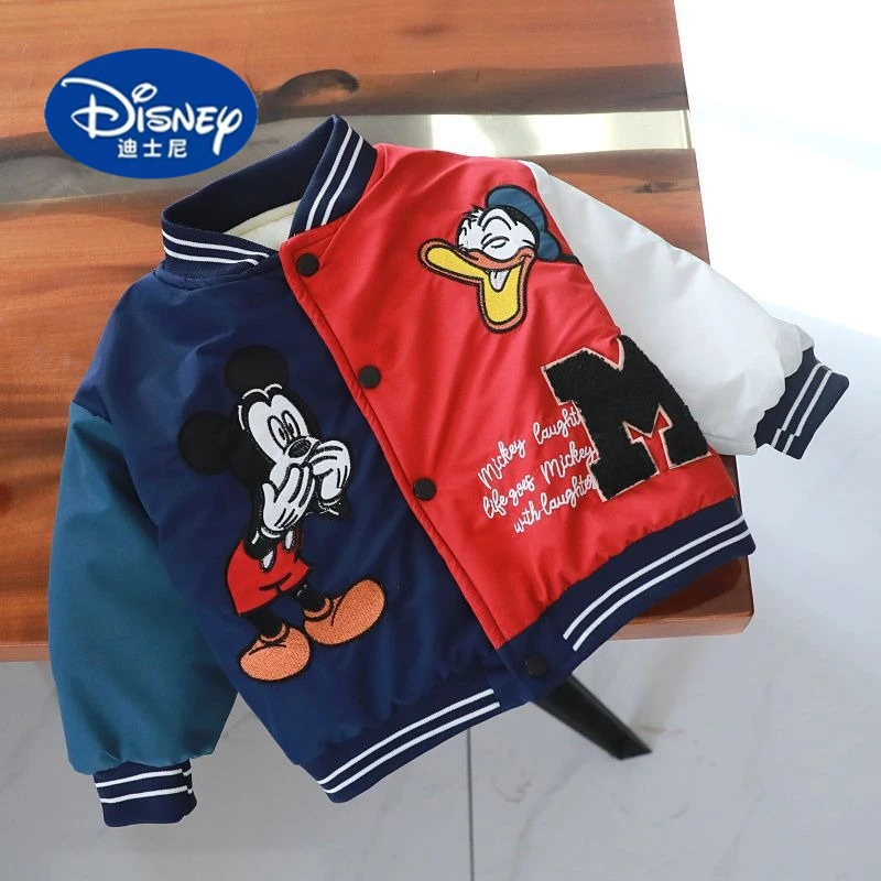 

Disney Kids' Autumn Winter Top: Boys & Girls Fleece-Lined Jacket, Thick Cotton Padded Coat for Baby & Children