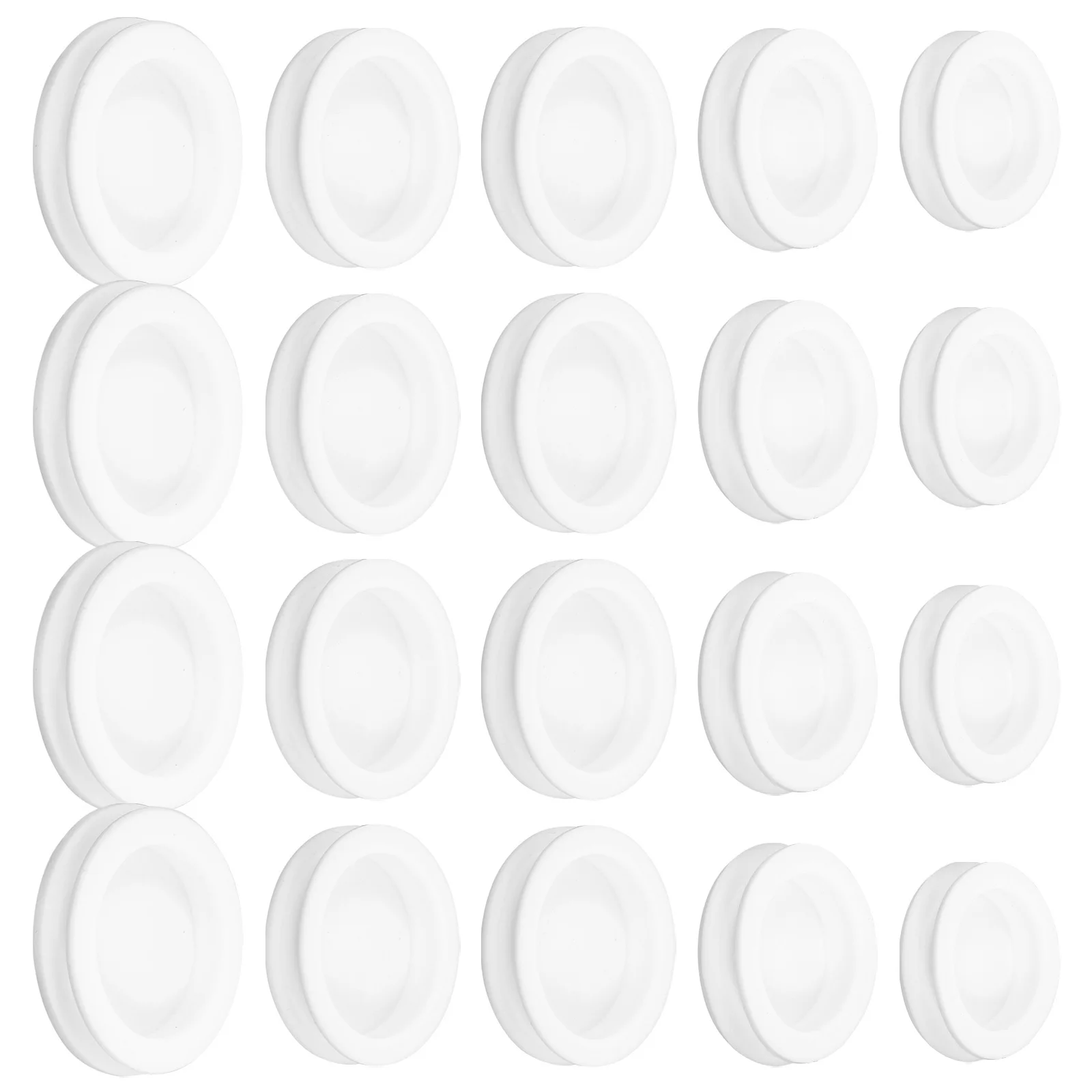 

50Pcs Round Silicone Plugs Piggy Bank Stoppers Sealers for Coin Jar Money Saving Containers Silicone Plugs