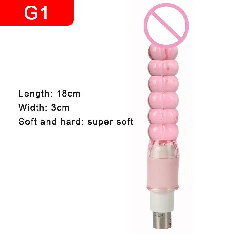 Telescopic Sex Machine Attachments 3XLR Attachment Dildo Female Masturbation Toys Crystal Dildo For Woman and Man