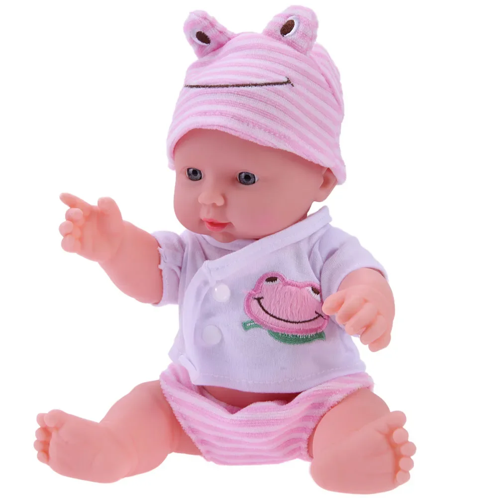 Jouet de compagnon de beurre fini lavable en PVC 3D pour bébé, poupées de simulation, doux, réaliste, dormir, apaisant, fille, accessoire, 30cm