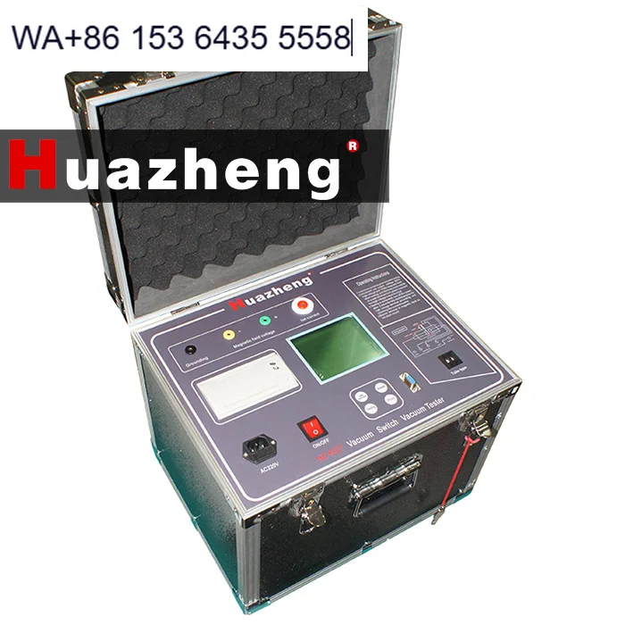 Huazheng High Accuracy Electronic Vacuum Interrupter Tester VI for Circuit Breaker Vacuum Switchgear High Precision VCB Tester